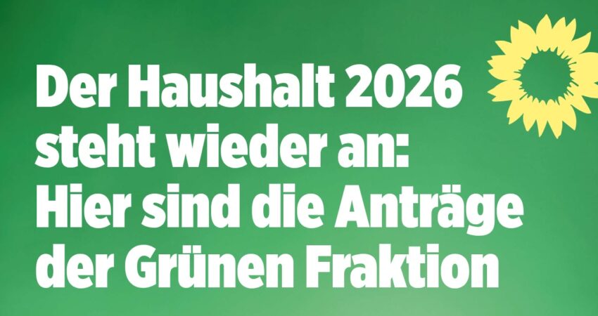 Haushalt 2026